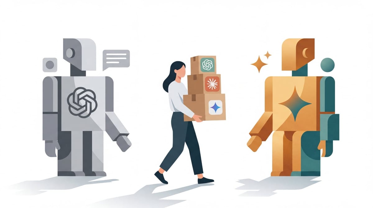 Google jagter ChatGPT-brugere med smart importværktøj